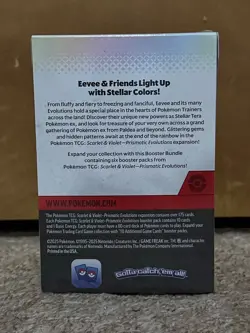 Pokemon TCG Prismatic Evolutions Booster Bundle (6 packs) - Sealed - Image 2