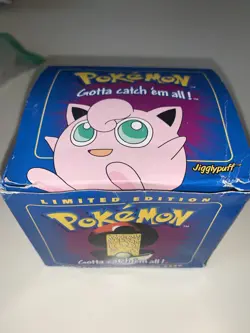 1999 Limited Edition Pokemon Pokeball Jigglypuff 23K Gold Plated Trade Card New - Image 1