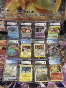 Lot Of 12 Pokemon Slabs All CGC 8-10 Gem Mint - Image 2