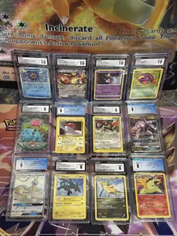 Lot Of 12 Pokemon Slabs All CGC 8-10 Gem Mint - Image 3