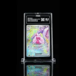 TAG 8.5 NM MT Tinkaton ex 2023 Pokemon Pokemon Scarlet & Violet #262 - Image 1