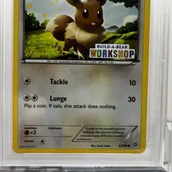 2015 Pokemon XY: Ancient Origins Eevee 63/98 Build A Bear Exclusive - PSA 9 MINT - Image 3