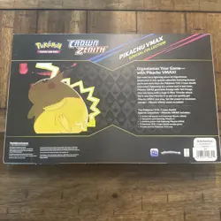 Pokemon Pikachu VMAX Crown Zenith Special Collection TCG Sealed Box - Image 2