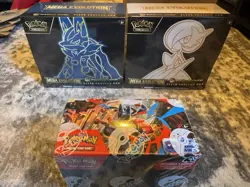 MEGA EVOLUTIONS ENHANCED BOOSTER BOX, POKEMON CENTER MEGA EVOLUTIONS ETBS SEALED - Image 1