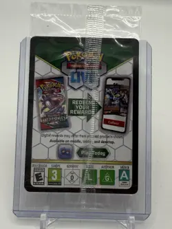Mew ex SVP 053 Pokemon TCG Scarlet Violet 151 Black Star Promo Full Art SEALED - Image 4