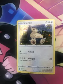 Pokemon TCG Snorlax Rebel Clash 141/192 Holo Promo Cosmos Holo Rare Promo - Image 1