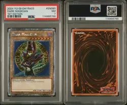 2024 YU-GI-OH! RA03-QUARTER CENTURY BONANZA 1ST #EN080 DARK MAGICIAN PSA 7 PSR - Image 1