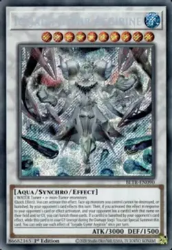 x1 Icejade Gymir Aegirine - BLTR-EN090 - Secret Rare - 1st Edition Yu-Gi-Oh! M/N - Image 1