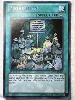 Prohibition - LP - LCYW-EN267 - Secret Rare - 1st Edition - Image 1