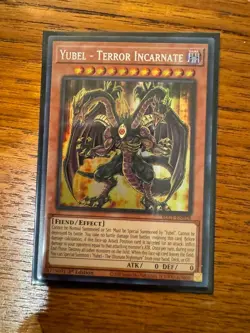 Yubel - Terror Incarnate BLC1-EN028 Ultra Rare Silver Variant 1st Edition Yugioh - Image 1
