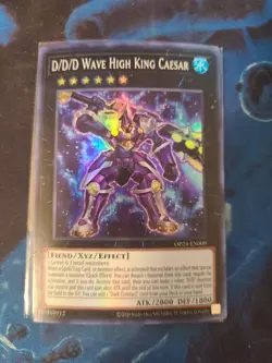 D/D/D Wave King High Caesar - OP25-EN009 - Super Rare - NM - Yugioh - Image 1