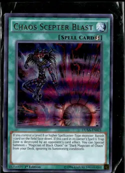 Yu-Gi-Oh Chaos Scepter Blast Duelist Saga DUSA-EN025 1st Edition - Image 1