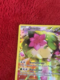 Shaymin XY115 XY Holo 2016 Pokemon Card Promo Played - Image 3