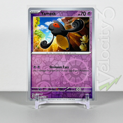 Pokemon TCG Card - Yamask 75/182 Reverse Holo | Common | 2023 Paradox Rift | NM - Image 1