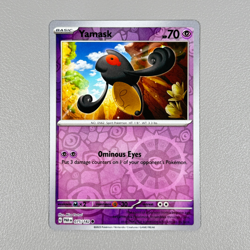 Pokemon TCG Card - Yamask 75/182 Reverse Holo | Common | 2023 Paradox Rift | NM - Image 2