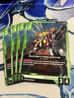 Gundam Heavyarms ST02-003 Gundam Card Game Wing - Image 1