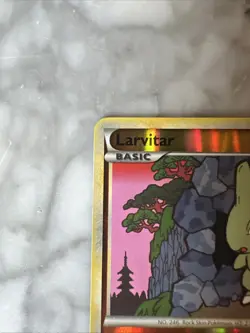 Larvitar 50/95 Unleashed Reverse Holo Pokemon TCG Card - Image 2