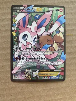 Sylveon EX Full-Art Non-Holo Rare RC32/RC32 2016 Generations Pokemon Card - Image 1