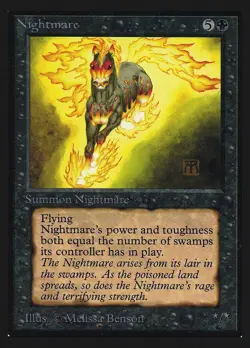 Nightmare Collectors' Edition NM Rare CARD ABUGames - Image 1