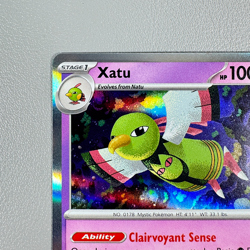 Pokemon TCG Card - Xatu 72/182 Holo Rare | 2023 Paradox Rift | NM/Mint - Image 3