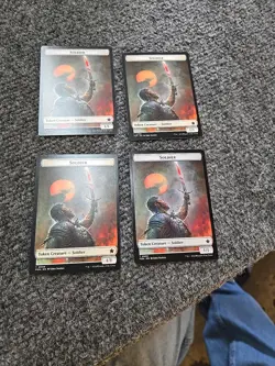 x4 Rabbit / Rabbit Double Sided Token Creature Bloomburrow 4x M/NM MTG BLB - Image 2