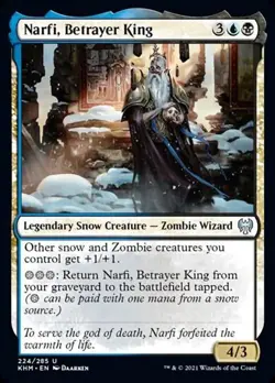 Narfi, Betrayer King - Near Mint MTG Kaldheim - Image 1