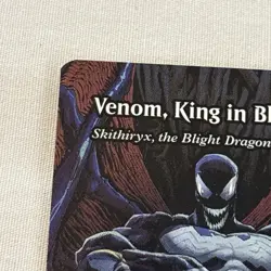 VENOM, KING IN BLACK (SKITHIRYX, THE BLIGHT DRAGON) mtg NM-M Spider-Man Mythic - Image 5