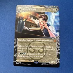 MTG Marvel Spider-Man, Peter Parker / Amazing Spider-Man - Borderless - Image 1