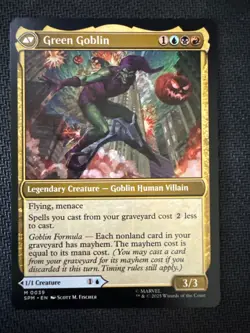 Norman Osborn / Green Goblin - Magic: The Gathering MTG Spider-Man Regular - Image 2