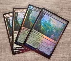 Breeding Pool Regular 4x PLAYSET Edge of Eternities MTG 2 Foil - Image 1