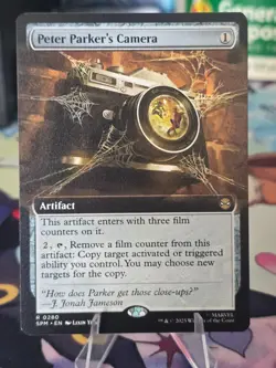 MTG: Peter Parker's Camera(Extended Art) - #280 - Marvels SpiderMan - NM - Image 3