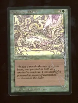 Magic MTG Unlimited Regeneration NEAR MINT NM Signed by Quinton Hoover Auto - Image 1