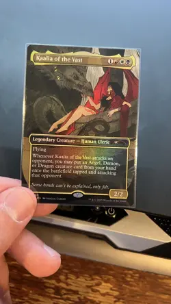 Kaalia of the Vast 1563 Rainbow Foil Tragic Romance Secret Lair MTG NM - Image 2