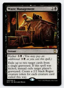 Waste Management [040/093] NCC Rare Non-Foil [MTG Card English] - Image 1