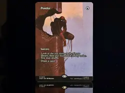 Ponder #0013 MAR Mythic (Borderless) (Non-Foil) - MTG Marvel Universe Eternal - Image 1