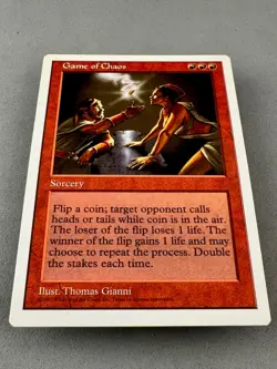 Game of Chaos-MTG 5th Edition Regular-Unplayed NM-Vintage Magic the Gathering - Image 3