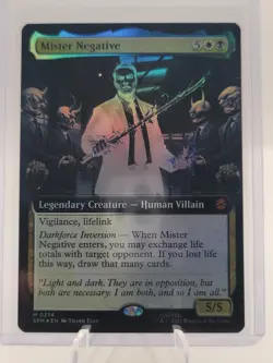 Mister Negative - Foil Extended Art M MTG Marvel's Spider-Man M/NM English - Image 1