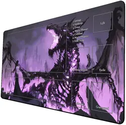 MTG Playmat, Game Play Mat for MTG TCG 24 x 14 inches Trading Card Inked Game... - Image 1