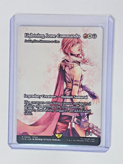 MTG NMT Lightning, Lone Commando (Showcase) Final Fantasy: R 0054 - Image 1
