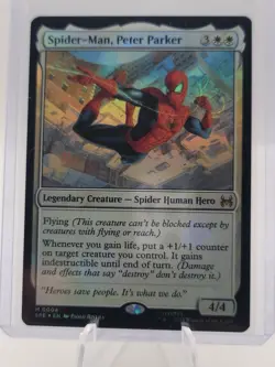 Spider-Man, Peter Parker - 0004 - M - Foil - MTG - Marvel's Spider-Man - NM/M - Image 1