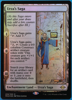 Urza's Saga FOIL Modern Horizons 2 NM Rare MAGIC MTG CARD (ID# 504594) ABUGames - Image 1