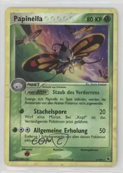 Beautifly German Pokemon EX Ruby & Sapphire #2 2003 - Image 1