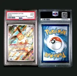 Eevee 173 Promo PSA 9 2025 Pokemon Prismatic Evolutions ETB Promo - Image 3