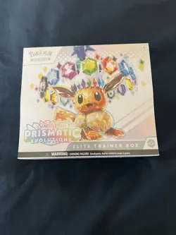Pokemon TCG S&V Prismatic Evolutions ETB Elite Trainer Box FACTORY SEALED - Image 1