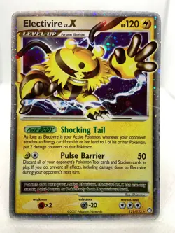 Electivire LV.X 121/123 Pokemon TCG Mysterious Treasures Holo Rare - Image 1