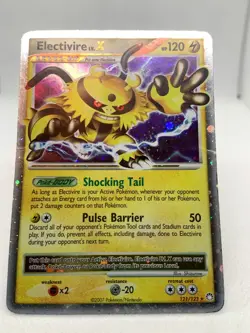Electivire LV.X 121/123 Pokemon TCG Mysterious Treasures Holo Rare - Image 5