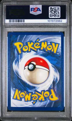 1999 POKEMON FOSSIL 1ST ED #55 SLOWPOKE PSA 9 - Image 2