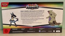 Pokemon Lucario Ex Tyranitar Ex Premium Collection Prismatic Evolution, IN HAND! - Image 2