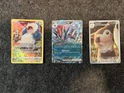 Pokemon Cards Lot Of 3 Full Arts And Holo - Image 1