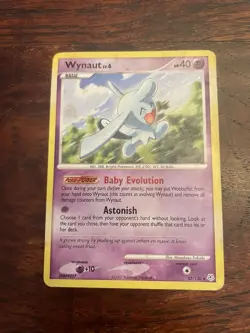 Wynaut 42/130 Rare Pokemon - Diamond And Pearl 2007 - Image 1